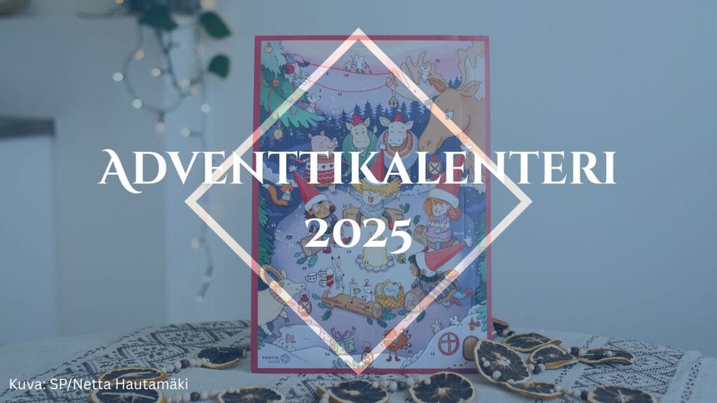 Partion adventtikalenteri 2025 nyt myynnissä - Lue lisää